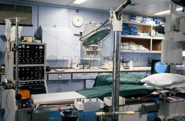 Operating theatre  St George's Hospital  London  c 1979.