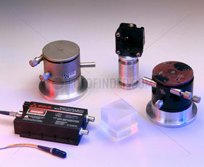 Components from a teleportation kit  2002.