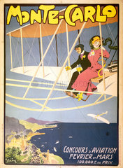 ‘Monte-Carlo Concours d'Aviation Fevrier et Mars'  Monaco  early 1910s.