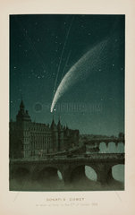‘Donati’s Comet  as seen at Paris on the 5th of October 1858.’