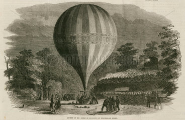 ‘Ascent of Mr Green’s Balloon on Wednesday Night’  1844-1852.