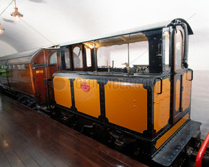 Electric locomotive No 13 from the City & South London Railway  1890.
