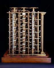 Babbage's Difference Engine No 1  1824-1832.