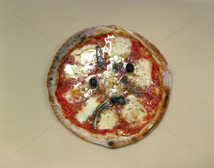 Italian pizza  1990s.