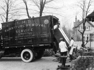 Furniture removal  1935.
