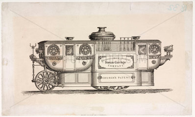 Church’s steam carriage  1833.