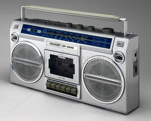 Sharp stereo radio and tape player  1983.