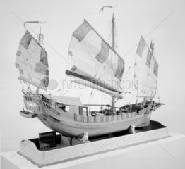 Rigged model of a Hainan Junk (scale 1:12)