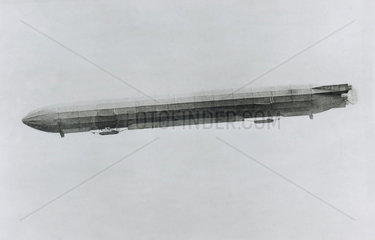 Zeppelin III in flight  1910.