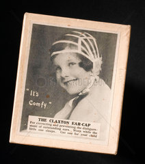 The Claxton improved patent ear-cap  1925-1945.