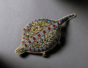 Turtle amulet  Plains Indians  USA and Canada  1880-1920.