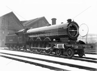 'Raven Pacific' steam locomotive  c April 1924.