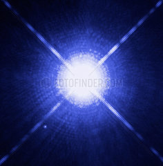 White Dwarf star Sirius B  c 2000.