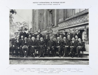 Fifth Solvay Physics Conference  Brussels  1927.