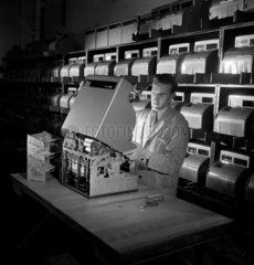 Cash register production  NCR  Dundee  1952.
