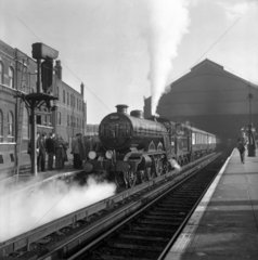 Pullman train at Brighton station  1952.