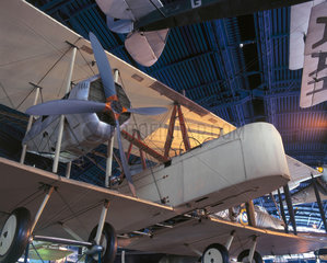 Alcock and Brown’s Vickers Vimy biplane  1919.