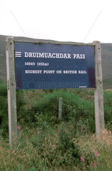 Druimuachdar Pass  1997.