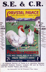 ‘Crystal Palace’  SE&CR poster  1921.