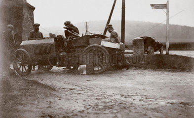 C S Rolls' Napier Racer  Dashwood Hill Climb  Buckinghamshire  1903.
