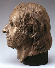 Bleadon Man's head  1997.