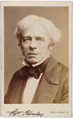 Michael Faraday  English chemist and physicist  c 1850s.