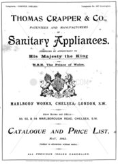 The catalogue of Thomas Crapper and Company