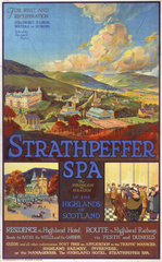 'Strathpeffer Spa’  HR poster  1865-1923.