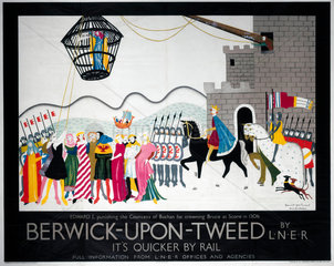'Berwick-upon-Tweed’  LNER poster  1930.