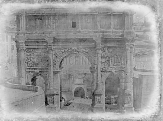 'Rome  Arch of Septimus Severus  West side'