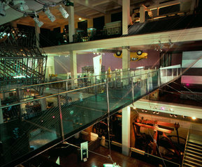 Glass bridge  Challenge of Materials Gallery  Science Museum  1998.