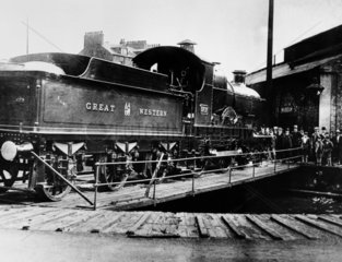 ‘City of Truro’ locomotive  c 1925.