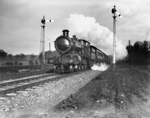 Lalla Rookh' steam locomotive  Saint Class 4-6-0 engine  12 March 1930.