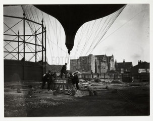 Hot air balloon  c 1905.