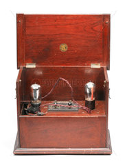 Marconiphone amplifier for use with broadcast receiver  c 1925.