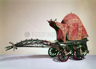 Oriental ceremonial coach.