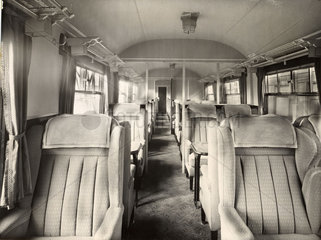 First class carriage  c 1935.