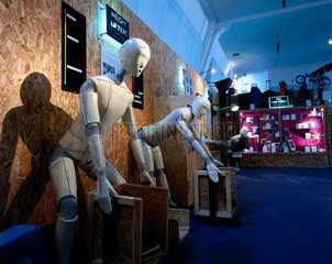 Display from 'The Human Factor'  Science Museum  London  1999.