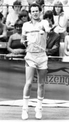 John McEnroe  American tennis player  June 1982.
