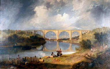 'Victoria Bridge over the Wear'  1838.
