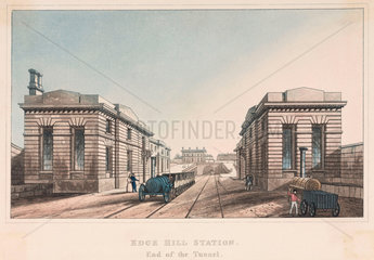 'New station  Lime Street'  Liverpool  1836.