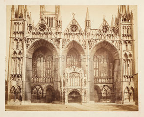 Peterborough Cathedral  c 1860.
