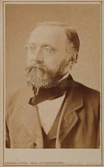 Rudolf Ludwig Karl Virchow  German anatomist and pathologist  c 1875.