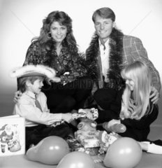 Family at Christmas  1988.