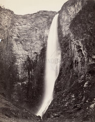 Waterfall  Norway  c 1850-1900.
