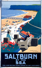 ‘Saltburn-by-the-Sea’  LNER poster  1923-1947.