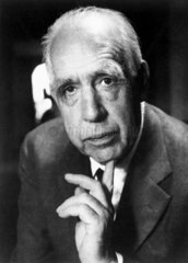 Niels Bohr  Danish theoretical physicist  c 1950s.