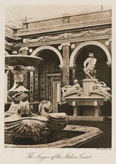 Michelangelo sculptures  Italian Court  the Crystal Palace  London  1911.