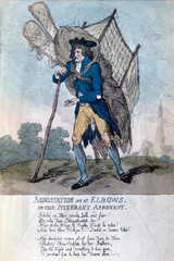 Aerostation out at Elbows or the Itinerant Aeronaut.