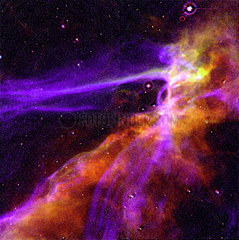 Cygnus Loop supernova blast wave  1993.